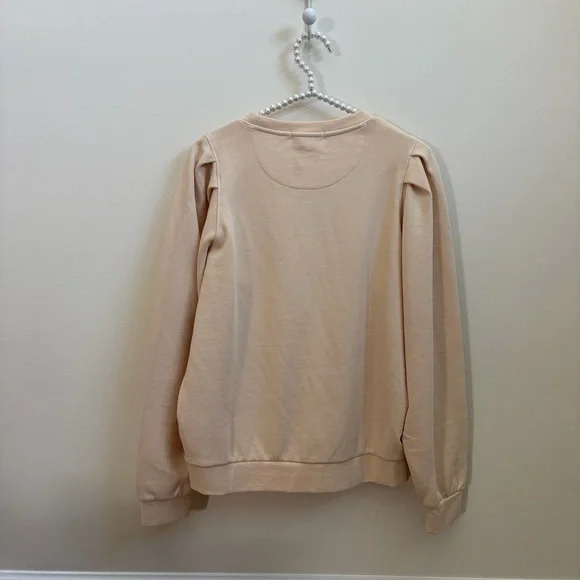 Marine Layer Enya Puff Sleeve Sweatshirt - Picture 9 of 10